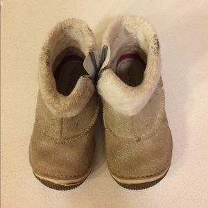 Girls stride rite sparkle boots size 7